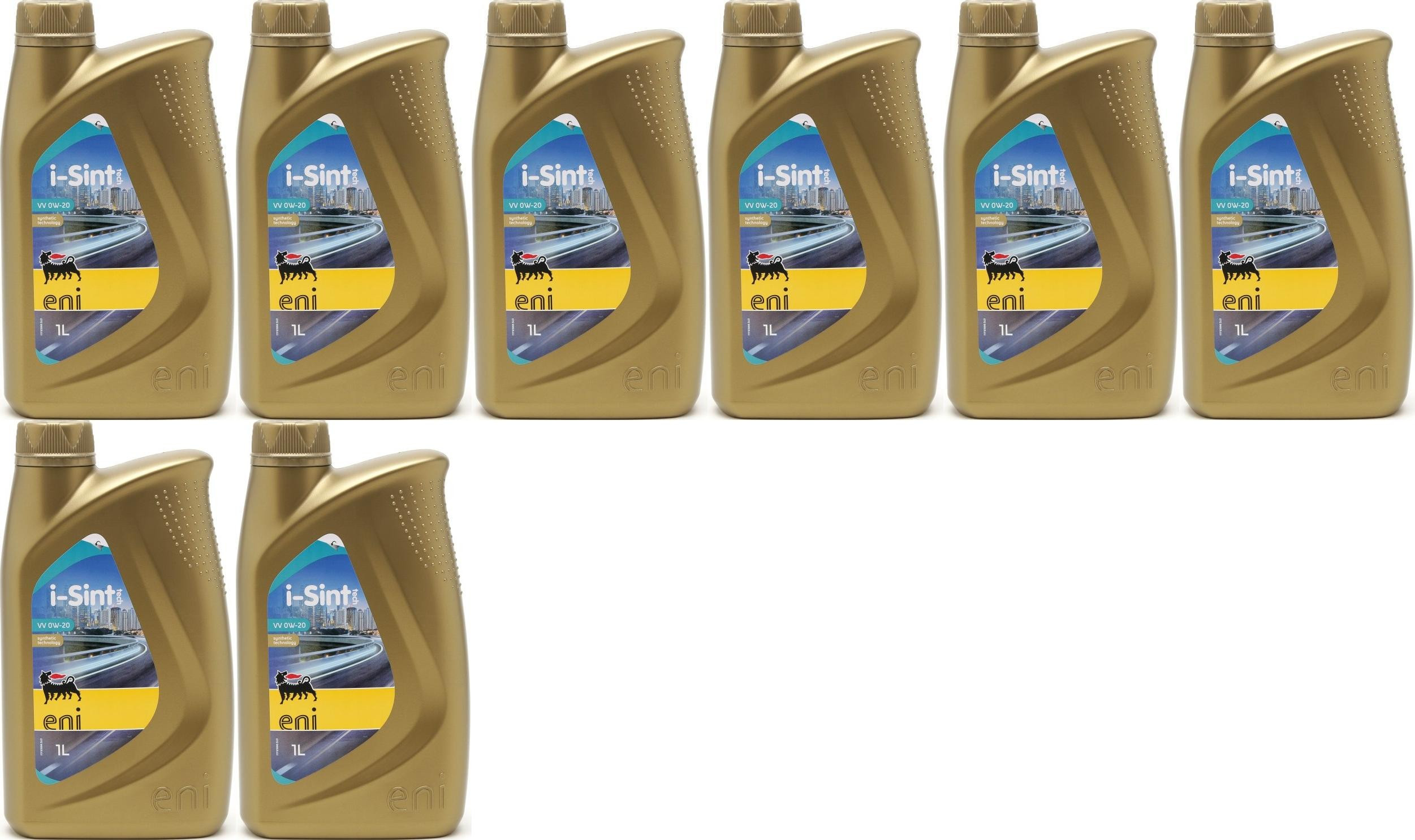 Eni i-Sint tech VV 0W-20 Motoröl 8x 1l = 8 Liter