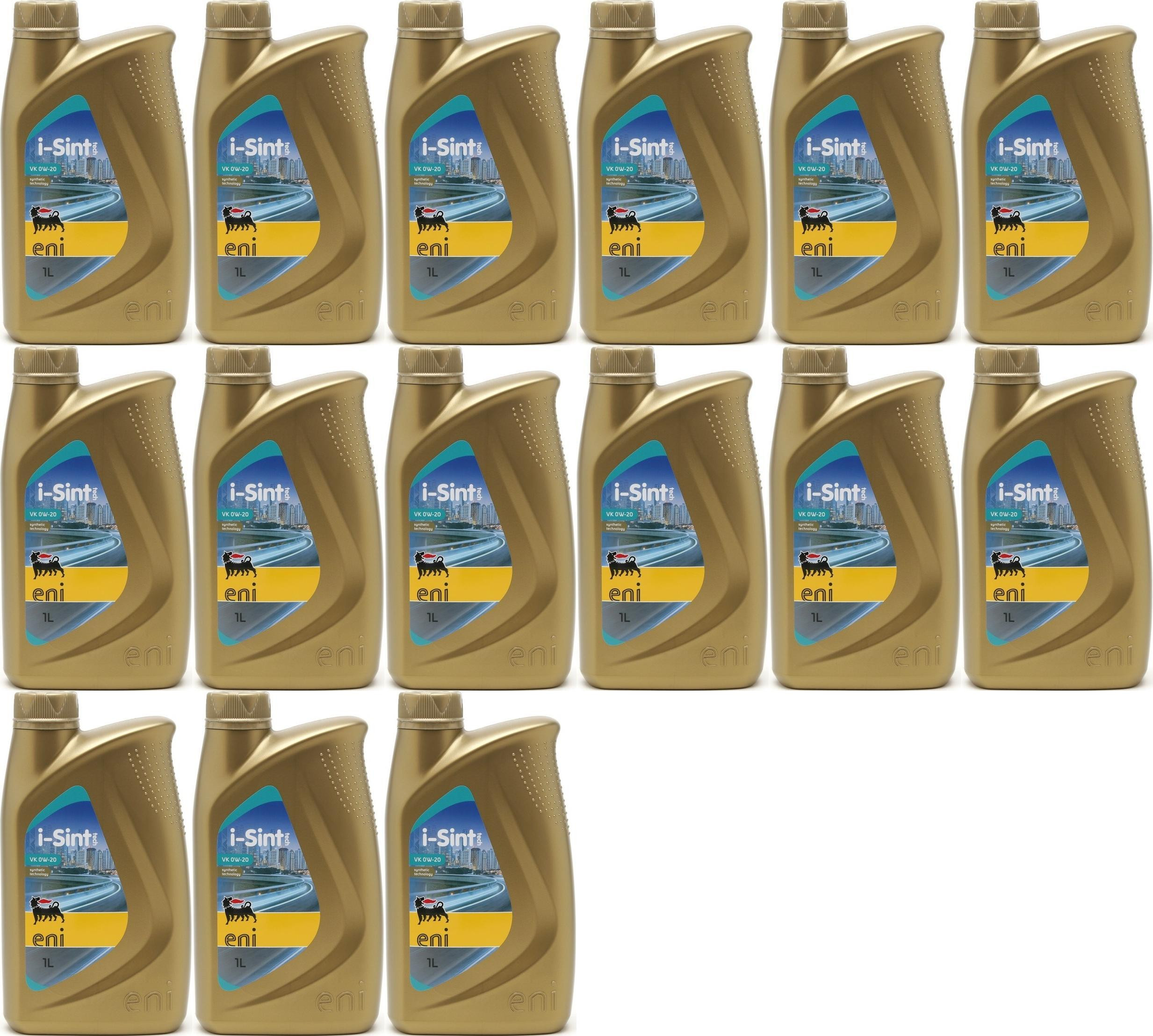 Eni i-Sint tech VK 0W-20 Motoröl 15x 1l = 15 Liter