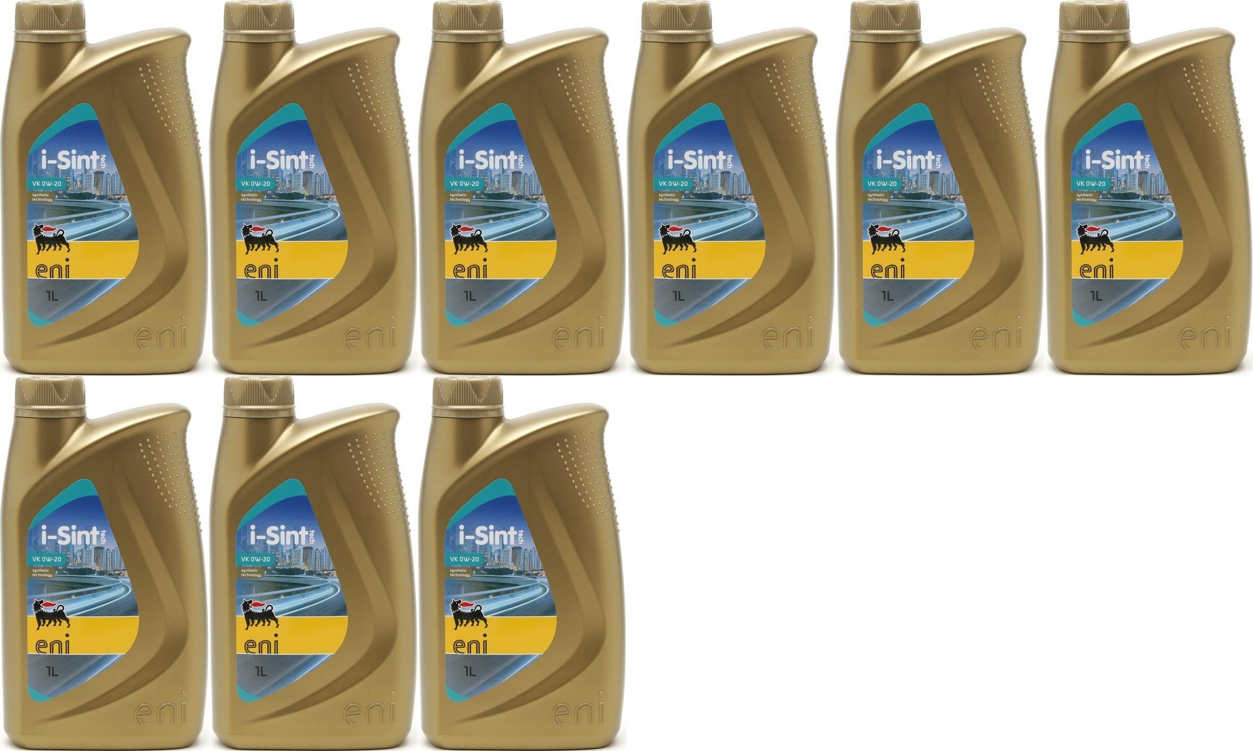 Eni i-Sint tech VK 0W-20 Motoröl 9x 1l = 9 Liter