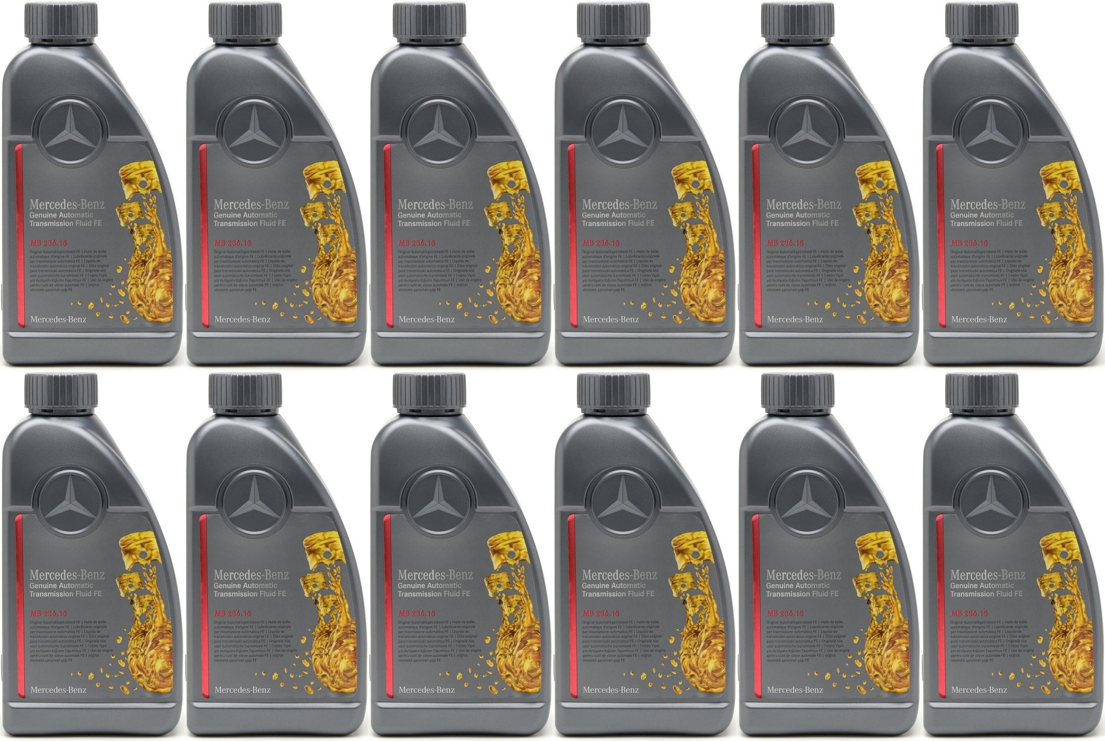 Original Mercedes Benz Automatikgetriebeöl MB 236.15 12x 1l = 12 Liter