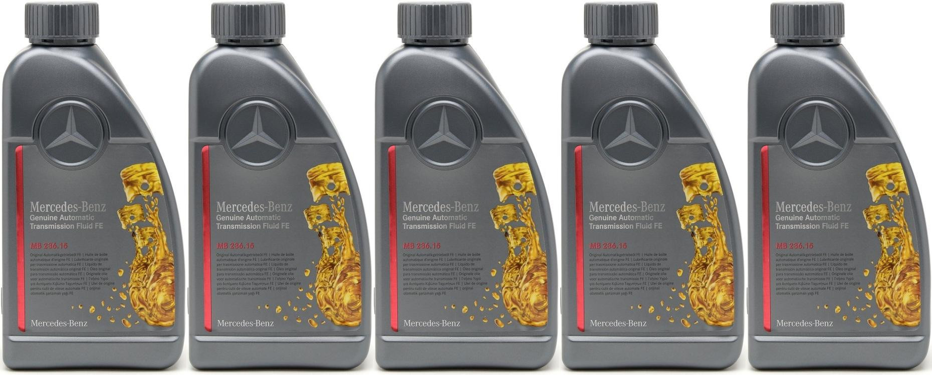 Original Mercedes Benz Automatikgetriebeöl MB 236.15 5x 1l = 5 Liter