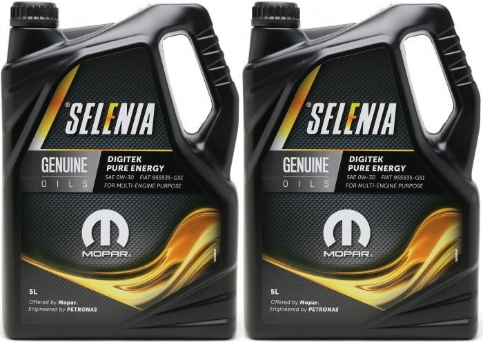 Selenia Digitek Pure Energy 0W-30 Motoröl 2x 5 = 10 Liter