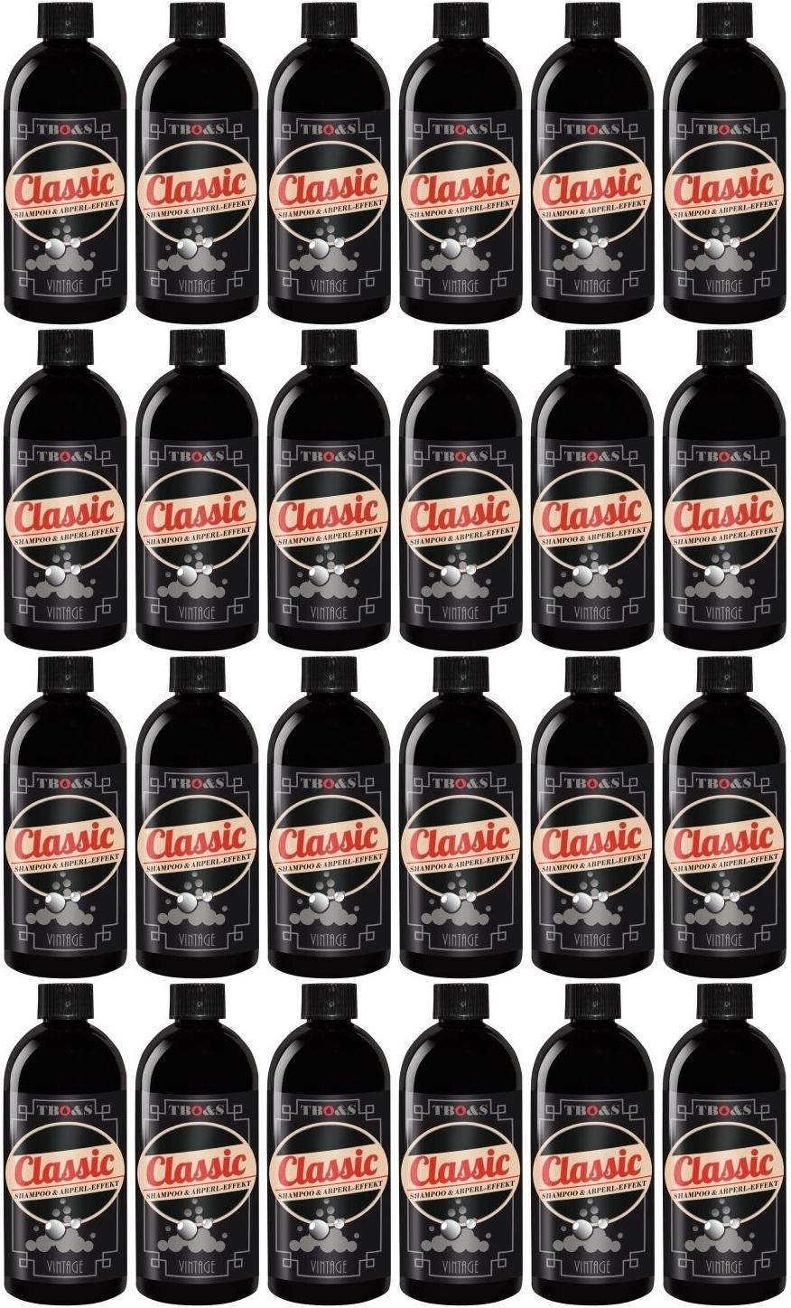 TBO&S Classic Shampoo & Abperleffekt 24x 500ml