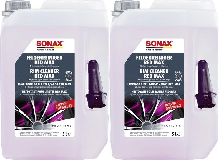 SONAX FelgenReiniger Red Max 2x 5 = 10 Liter