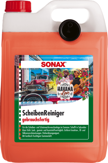 SONAX ScheibenReiniger gebrauchsfertig Havana Love 5 Liter