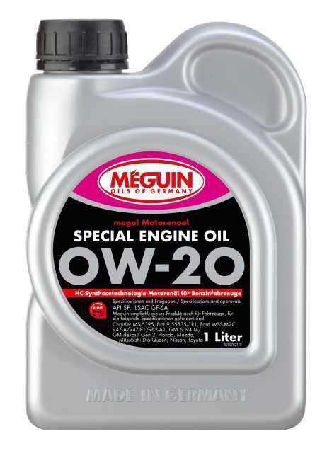 Meguin Megol 7078 Motoröl Special Engine Oil 0W-20 1 Liter