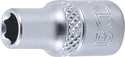 BGS Steckschlüssel-Einsatz Sechskant | Antrieb Innenvierkant 6,3 mm (1/4