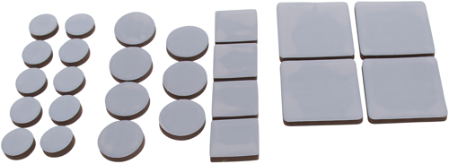 BGS Rutsch-Gleiter-Satz | grau | 25-tlg.