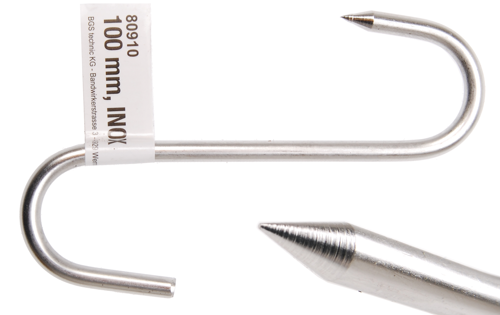 BGS Fleischerhaken | Edelstahl | 100 mm