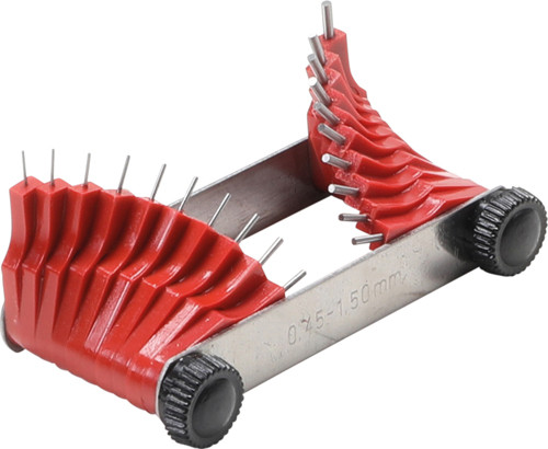 BGS Düsenlehre | 0,45 - 1,50 mm | 20-tlg.