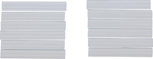 BGS Heißklebe-Patronen | transparent | Ø 7,5 mm, 50 mm | 12-tlg.