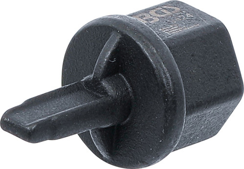 BGS Ölablassschrauben-Spezialprofil-Bit-Einsatz | Antrieb Innenvierkant 10 mm (3/8