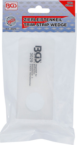 BGS Zierleistenkeil mit Loch | 100 x 45 mm