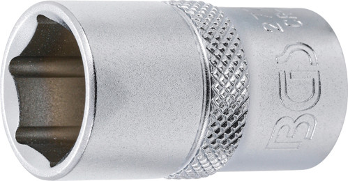 BGS Steckschlüssel-Einsatz Sechskant | Antrieb Innenvierkant 12,5 mm (1/2