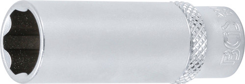 BGS Steckschlüssel-Einsatz Super Lock, tief | Antrieb Innenvierkant 6,3 mm (1/4