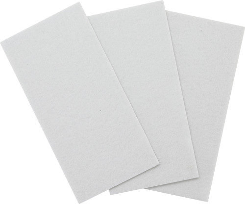 BGS Filzgleiter | Platten | weiß | 100 x 200 mm | 3-tlg.