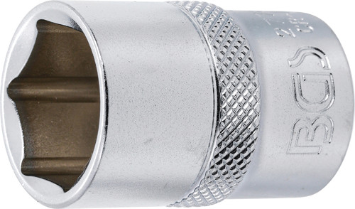 BGS Steckschlüssel-Einsatz Sechskant | Antrieb Innenvierkant 12,5 mm (1/2