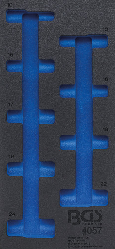 BGS Werkstattwageneinlage 1/3 | leer | für Art. 4057