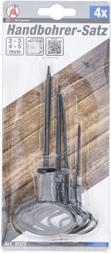 BGS Handbohrer-Satz | 2 - 5 mm | 4-tlg.