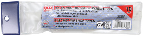 BGS Ratschen-Ringschlüssel, offen | SW 10 mm