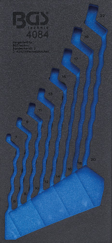 BGS Werkstattwageneinlage 1/3 | leer | für Art. 4084