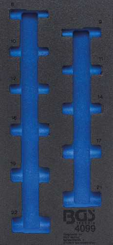 BGS Werkstattwageneinlage 1/3 | leer | für Art. 4099