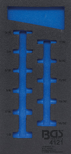 BGS Werkstattwageneinlage 1/3 | leer | für Art. 4121