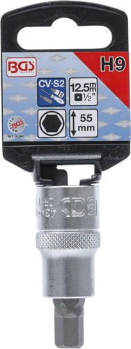BGS Bit-Einsatz | Antrieb Innenvierkant 12,5 mm (1/2