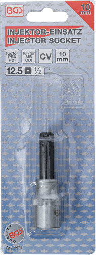 BGS Injektor-Einsatz | Antrieb Innenvierkant 12,5 mm (1/2