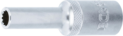 BGS Steckschlüssel-Einsatz Zwölfkant, tief | Antrieb Innenvierkant 12,5 mm (1/2