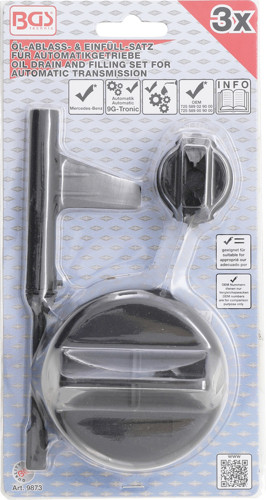 BGS Öl-Ablass- & Einfüll-Satz für Automatikgetriebe | für Mercedes-Benz 9G-Tronic