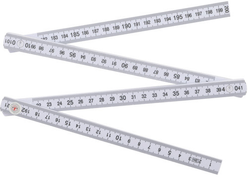 BGS Gliedermaßstab | 10 Glieder | 2 m