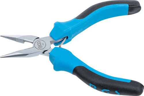 BGS Elektronik-Spitzzange | gerade | mit Feder | 130 mm