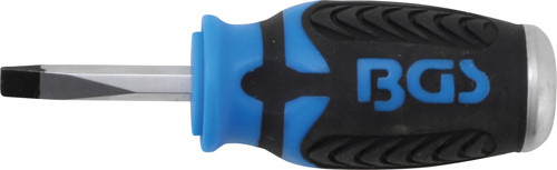 BGS Schraubendreher | Schlitz 6 mm | Klingenlänge 38 mm