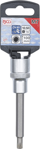 BGS Bit-Einsatz | Länge 100 mm | Antrieb Innenvierkant 12,5 mm (1/2