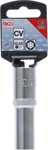 BGS Steckschlüssel-Einsatz Super Lock, tief | Antrieb Innenvierkant 12,5 mm (1/2
