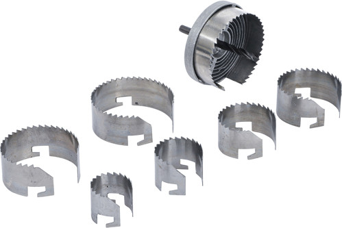 BGS Lochsägen-Satz | Ø 26 - 63 mm | Tiefe 25 mm | 7-tlg.