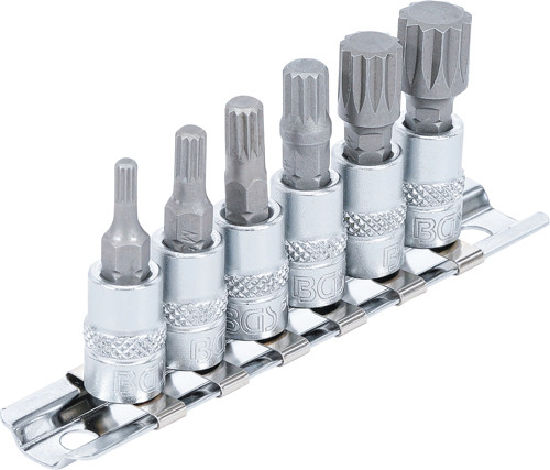 BGS Bit-Einsatz-Satz | Antrieb Innenvierkant 6,3 mm (1/4