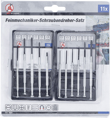 BGS Feinmechaniker-Schraubendreher-Satz | 11-tlg.
