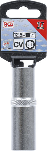 BGS Steckschlüssel-Einsatz Super Lock, tief | Antrieb Innenvierkant 12,5 mm (1/2