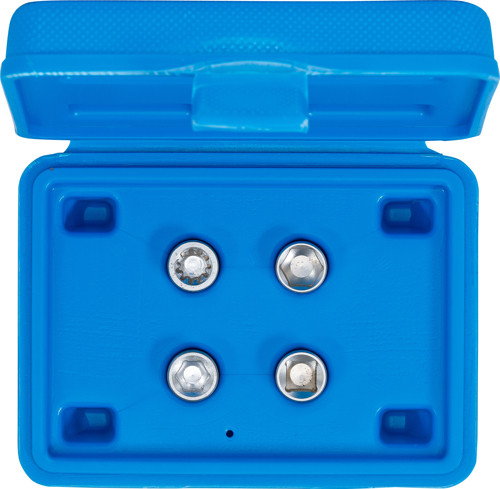 BGS Bremsssattel-Spezial-Einsätze | Antrieb Außensechskant SW 12 mm | 4-tlg.