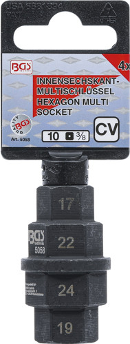 BGS Motorrad-Spezial-Einsatz | Antrieb 10 mm (3/8