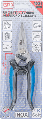 BGS Universal-Schere | Edelstahl | 180 mm