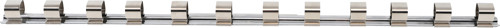 BGS Aufsteckschiene mit 12 Clips | 20 mm (3/4