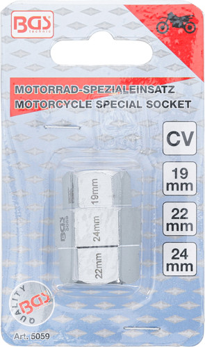 BGS Motorrad-Spezial-Einsatz | 19 - 22 - 24 mm