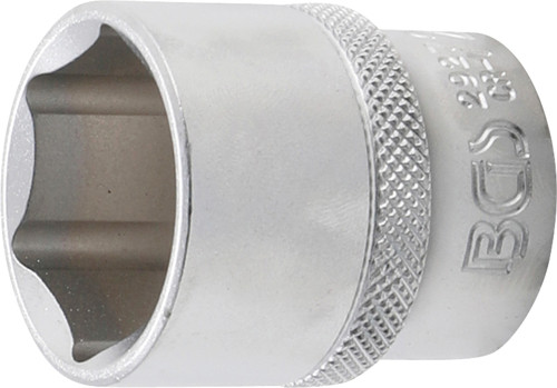 BGS Steckschlüssel-Einsatz Sechskant | Antrieb Innenvierkant 12,5 mm (1/2