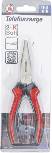 BGS Telefonzange | gerade | 160 mm