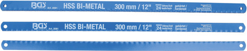 BGS Metallsägeblätter | HSS flexibel | 13 x 300 mm | 10-tlg.
