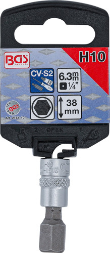 BGS Bit-Einsatz | Antrieb Innenvierkant 6,3 mm (1/4