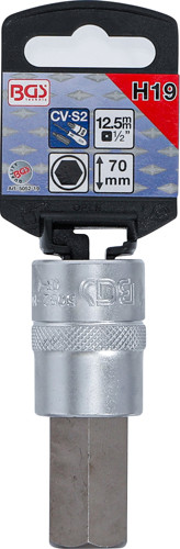 BGS Bit-Einsatz | Antrieb Innenvierkant 12,5 mm (1/2